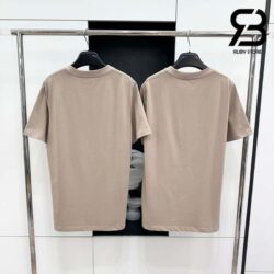 Áo Thun CD Icon Relaxed-Fit T-Shirt Brown Cotton Jersey Best Quality