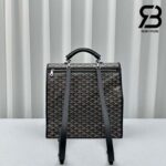 Ba Lô Goyard Saint Léger Backpack Goyardine Màu Đen Canvas 37CM Best Quality