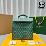 Ba Lô Goyard Saint Léger Backpack Goyardine Màu Xanh Lá Canvas 37CM Best Quality