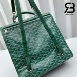 Ba Lô Goyard Saint Léger Backpack Goyardine Màu Xanh Lá Canvas 37CM Best Quality
