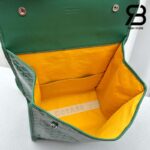 Ba Lô Goyard Saint Léger Backpack Goyardine Màu Xanh Lá Canvas 37CM Best Quality