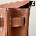 Balo Hermes Hac A Dos PM Backpack Nâu Gold PHW Best Quality