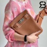 Balo Hermes Hac A Dos PM Backpack Nâu Gold PHW Best Quality