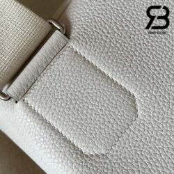 Balo Hermes Hac A Dos PM Backpack Gris Pale PHW Best Quality