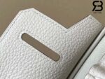 Balo Hermes Hac A Dos PM Backpack Gris Pale PHW Best Quality