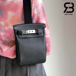 Balo Hermes Hac A Dos PM Backpack Đen Noir PHW Best Quality