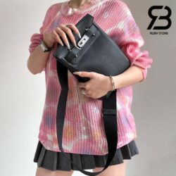 Balo Hermes Hac A Dos PM Backpack Đen Noir PHW Best Quality