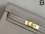 Balo Hermes Kelly Ado Backpack Xám Etoupe Clemence Best Quality