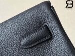 Balo Hermes Kelly Ado Backpack Đen Noir Clemence Best Quality