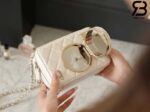 Túi Chanel 24 Camera Bag Màu Trắng Da Lambskin 16CM Best Quality