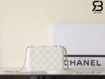 Túi Chanel 24 Camera Bag Màu Trắng Da Lambskin 16CM Best Quality