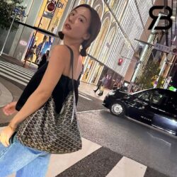 Túi Goyard Bohème Hobo Bag Màu Đen 43CM Best Quality
