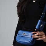 Túi Hermes Kelly Moove Bleu De France Da Swift PHW 20CM Best Quality