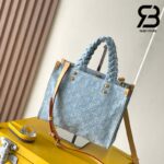 Túi LV Let Go PM Monogram Denim Sky Blue Best Quality