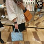 Túi LV Let Go PM Monogram Denim Sky Blue Best Quality