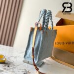 Túi LV Let Go PM Monogram Denim Sky Blue Best Quality