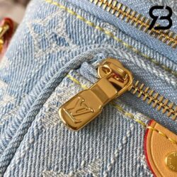 Túi LV Mini Bumbag Monogram Màu Xanh Denim 17CM Best Quality