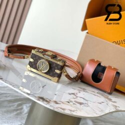 Túi LV Pic Trunk Monogram Nâu 14CM Best Quality