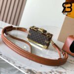 Túi LV Pic Trunk Monogram Nâu 14CM Best Quality
