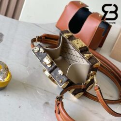 Túi LV Pic Trunk Monogram Nâu 14CM Best Quality