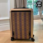 Vali LV x Nigo Horizon 55 Monogram Stripes Dunk Màu Nâu Best Quality