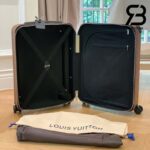 Vali LV x Nigo Horizon 55 Monogram Stripes Dunk Màu Nâu Best Quality