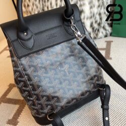 Túi Goyard Alpin Mini Backpack Goyardine Màu Đen 23CM Best Quality