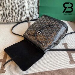 Túi Goyard Alpin Mini Backpack Goyardine Màu Đen 23CM Best Quality