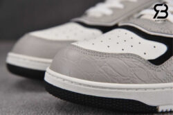 Giày Dior B27 Low-Top Grey White Black Xám Trắng Đen