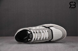 Giày Dior B27 Low-Top Grey White Black Xám Trắng Đen
