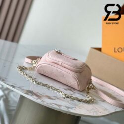 Túi LV Mini Bumbag Rose Jasmin Calfskin 17CM Best Quality