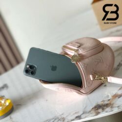 Túi LV Mini Bumbag Rose Jasmin Calfskin 17CM Best Quality
