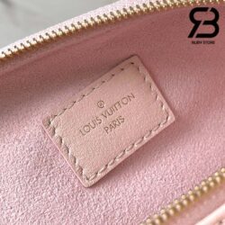 Túi LV Mini Bumbag Rose Jasmin Calfskin 17CM Best Quality