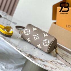 Túi LV Nano Speedy M82890 Màu Kem Dove Monogram Empreinte Best Quality