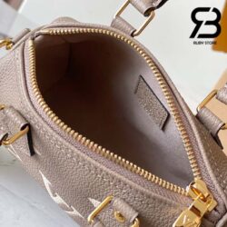 Túi LV Nano Speedy M82890 Màu Kem Dove Monogram Empreinte Best Quality