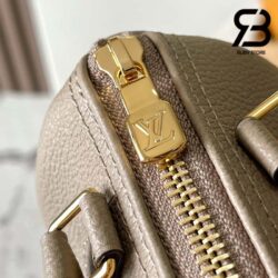 Túi LV Nano Speedy M82890 Màu Kem Dove Monogram Empreinte Best Quality