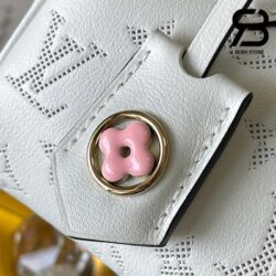 Túi LV Speedy 20 Bandoulière Monogram Màu Trắng Blanc Calfskin Best Quality