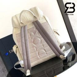 Ba Lô Dior Hit The Road Backpack With Flap Màu Beige Gravity Leather 43CM Best Quality