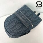 Ba Lô Dior Rider Backpack Gravity Màu Đen Jaquard 42CM Best Quality