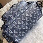 Ba Lô Large Dior Hit the Road Backpack Màu Xanh Navy Diamond Canvas 51CM Best Quality