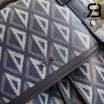 Ba Lô Large Dior Hit the Road Backpack Màu Xanh Navy Diamond Canvas 51CM Best Quality