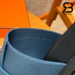 Dép Hermes Jackson Sandal Marine Epsom Noir Calfskin Best Quality