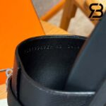 Dép Hermes Jackson Sandal Noir Epsom And Calfskin Best Quality