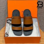 Dép Hermes Joao Sandal Màu Nâu Naturel Calfskin Best Quality
