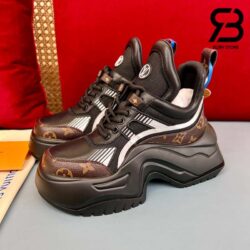 Giày LV Archlight 2.0 Platform Sneaker Màu Đen Best Quality