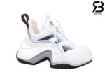 Giày LV Archlight 2.0 Platform Sneaker Màu Trắng Xanh Xám Best Quality