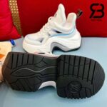 Giày LV Archlight 2.0 Platform Sneaker Màu Trắng Xanh Xám Best Quality