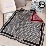Khăn Dior Oblique Diortwin 90 Square Scarf Best Quality