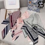 Khăn Dior Oblique Diortwin 90 Square Scarf Best Quality