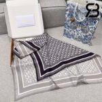 Khăn Dior Oblique Diortwin 90 Square Scarf Best Quality